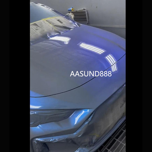 糖果幻彩水泥灰变色AASUND特效漆汽车改色漆灰色车无需更改行驶证