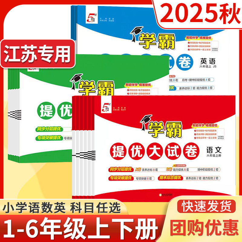 2025秋版学霸提优大试卷5五星