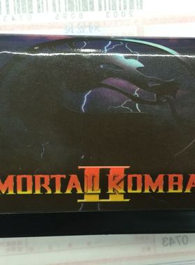 世嘉卡快打2MD16位SEGA游戏卡黑卡MD卡快打2代