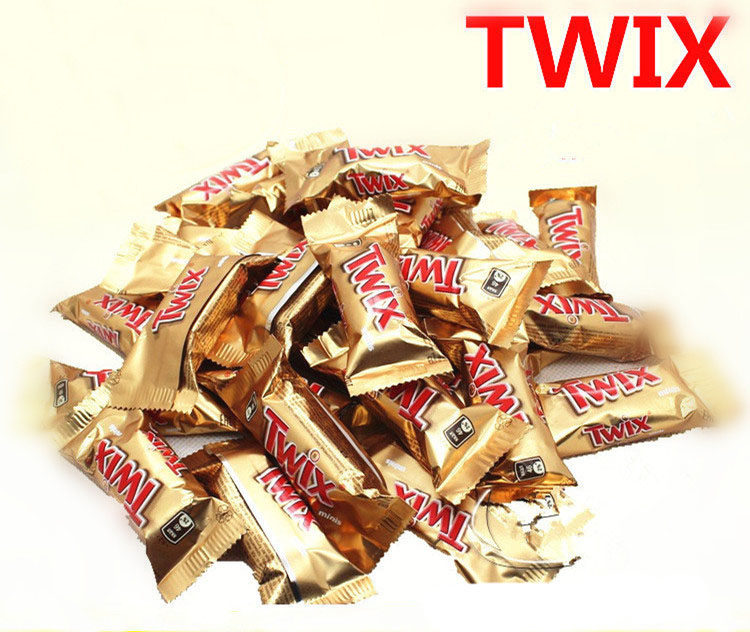 俄罗斯原装进口食品twix巧克力夹心焦糖曲奇饼干休闲糖果零食散装