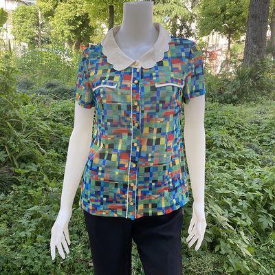 夏装卡亚卡台湾沙短袖