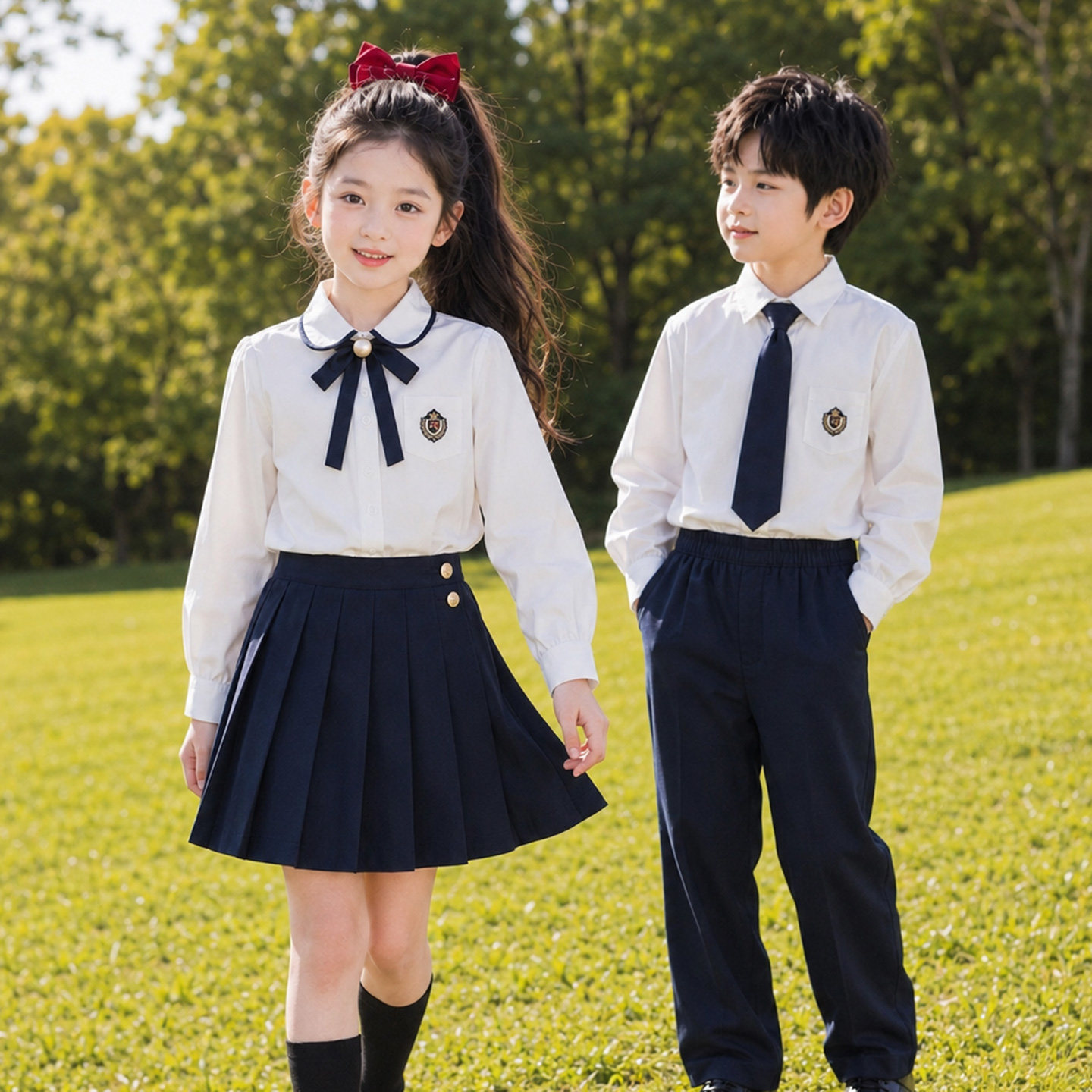 小学生班服春秋儿童校服运动会服装幼儿园园服合唱诗歌朗诵演出服