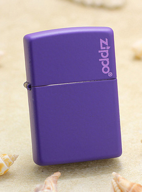 zippo打火机原装正版男士紫色诱惑幽紫哑漆237ZL送礼送朋友送爱人