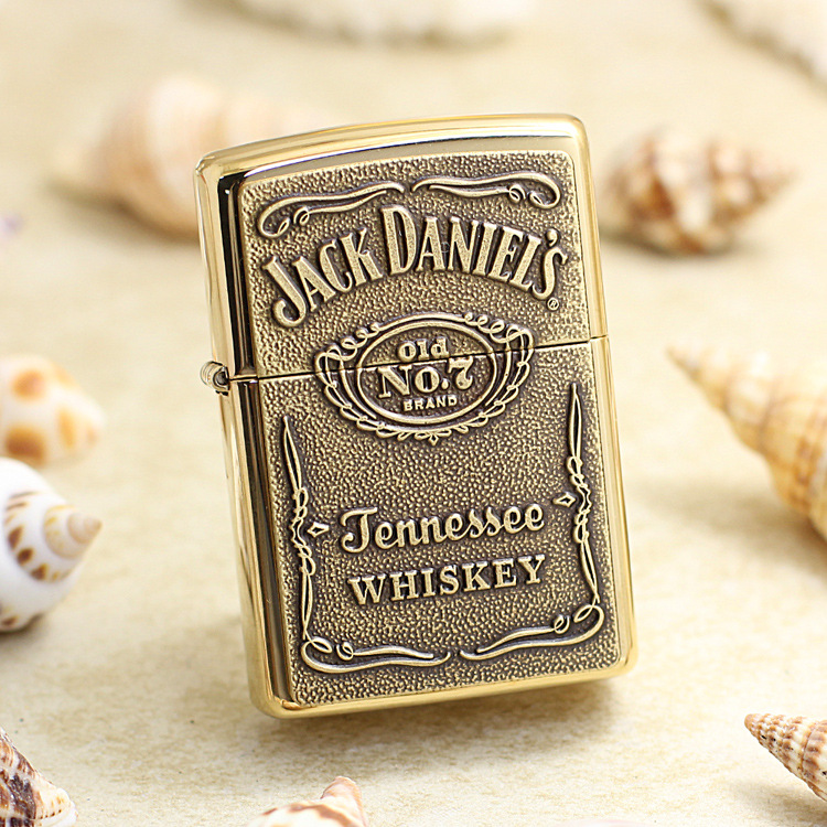 ZIPPO名酒系列纯铜送朋友
