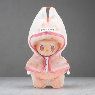 仅娃衣】三代labubu3.0前方高能幸运欢乐希望拉布布雨衣衣服着替