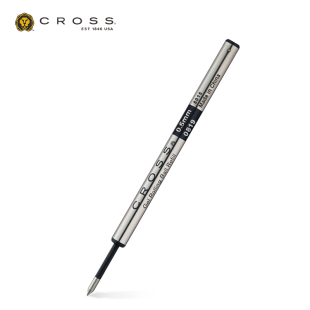 美国cross高仕宝珠笔芯 蓝色 0.7mm黑色 签字笔替换笔芯大容量0.5