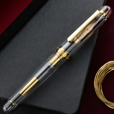 直邮日本白金PLATINUM 3776钢笔 世纪百年系列 V2 限定2000 14k尖