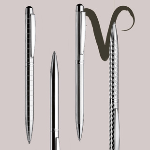 日本直邮奥特胡德ottohutt原子笔 D02系列圆珠笔 纯银杆 商务人士