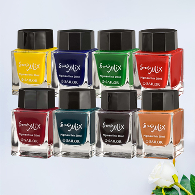 日本sailor写乐钢笔墨水水性颜料
