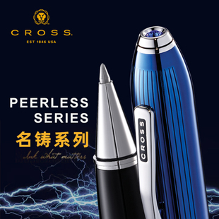 美国CROSS/高仕宝珠笔 签字笔名铸125系列书写练字商务办公水性芯
