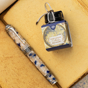 日本直邮Aurora奥罗拉钢笔世界古地图系列托勒密 限定18K金尖活塞