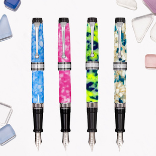 366支 直邮 Optima欧普提玛 活塞钢笔 18k尖 奥罗拉AURORA