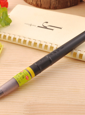 日本吴竹kuretake便携毛笔 墨液笔朱砂墨25/26号万年毛笔小楷太字