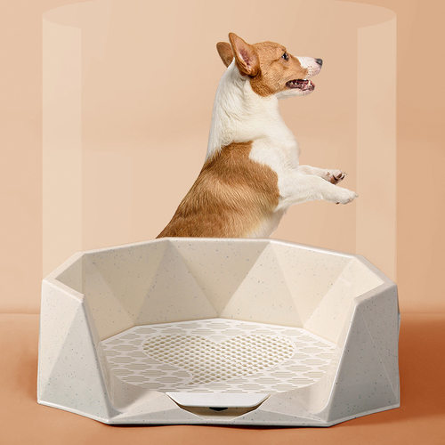 Aspet小号小型犬塑料围栏宠物狗厕所尿盆拉屎便盆狗狗用品便携