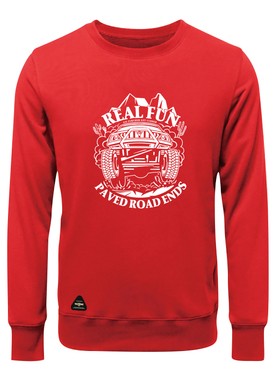 FREEBASE简约越野车越野户外休闲纯棉卫衣套头外套秋冬衫