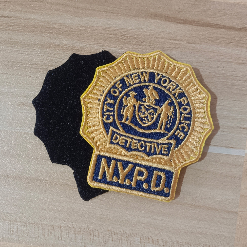 美国纽约徽章NYPD臂章魔术贴