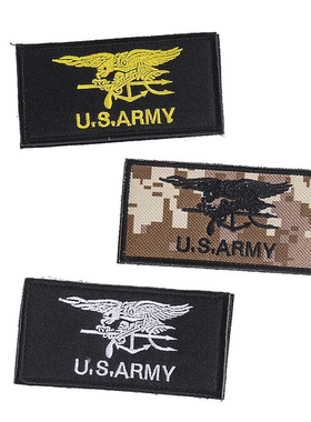  U.S.ARMY老鹰刺绣魔术贴补丁贴