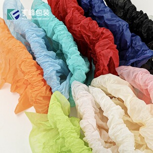 丁峰·空气感雪梨纸水果包装纸材料内衬揉花纸礼品鲜花艺术手揉纸