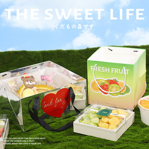 外卖盒手提袋包装外袋