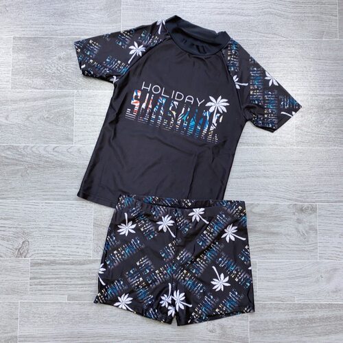 夏季冲浪服男女速干防晒分体泳装