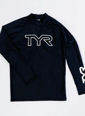 TY*出口原单女士男士泳衣长袖冲浪衣防晒游泳上衣成人潜水服