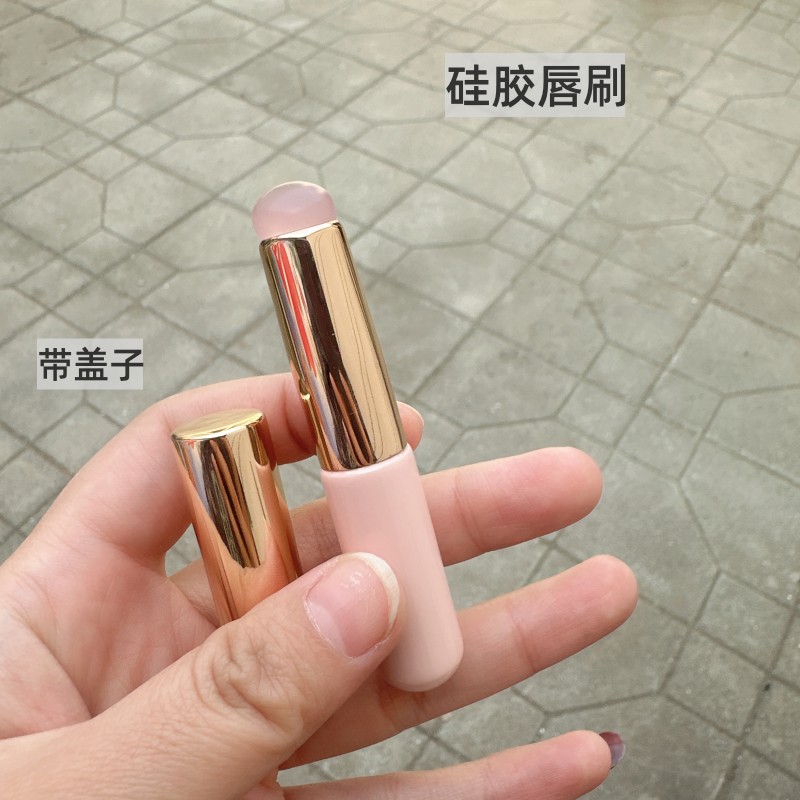 沧州化妆刷迷你硅胶唇刷圆头