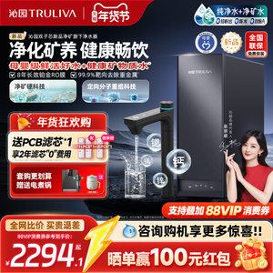 【新品净矿】沁园净水器双子芯家用自来水过滤RO反渗透厨房净水机