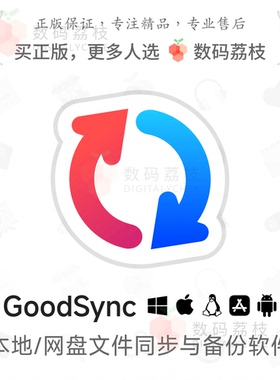 数码荔枝| GoodSync 12 本地存储自动同步备份软件个人版 Win/Mac