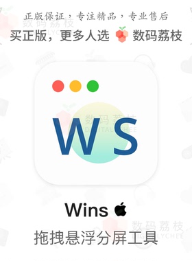 数码荔枝| Wins[Mac]多屏窗口管理工具 Dock预览 快捷分屏居中