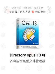 数码 Opus 文件管理器 更易用 媲美 Directory Win 荔枝