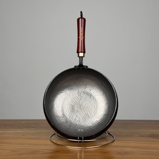 网红大肚锅奶锅不粘锅章丘手工锻铁锅官方舌尖上的匠人老式热卖榜