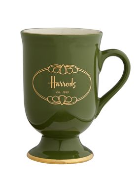 Harrods陶瓷骨瓷马克高脚杯茶壶茶杯西高地小狗情侣英欧式出口