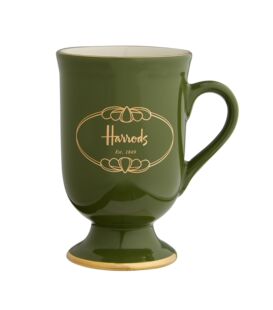 Harrods陶瓷骨瓷马克高脚杯茶壶茶杯西高地小狗情侣英欧式出口