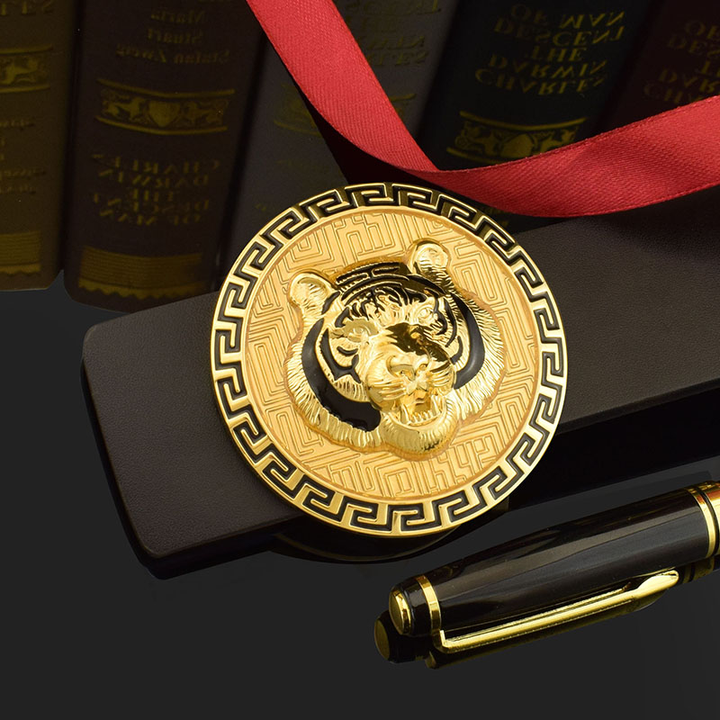 高档铜扣皮带男士真皮正品老虎头生肖腰带男潮流个性奢华大牌裤带