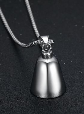 骑行铃铛钛钢吊坠机车风