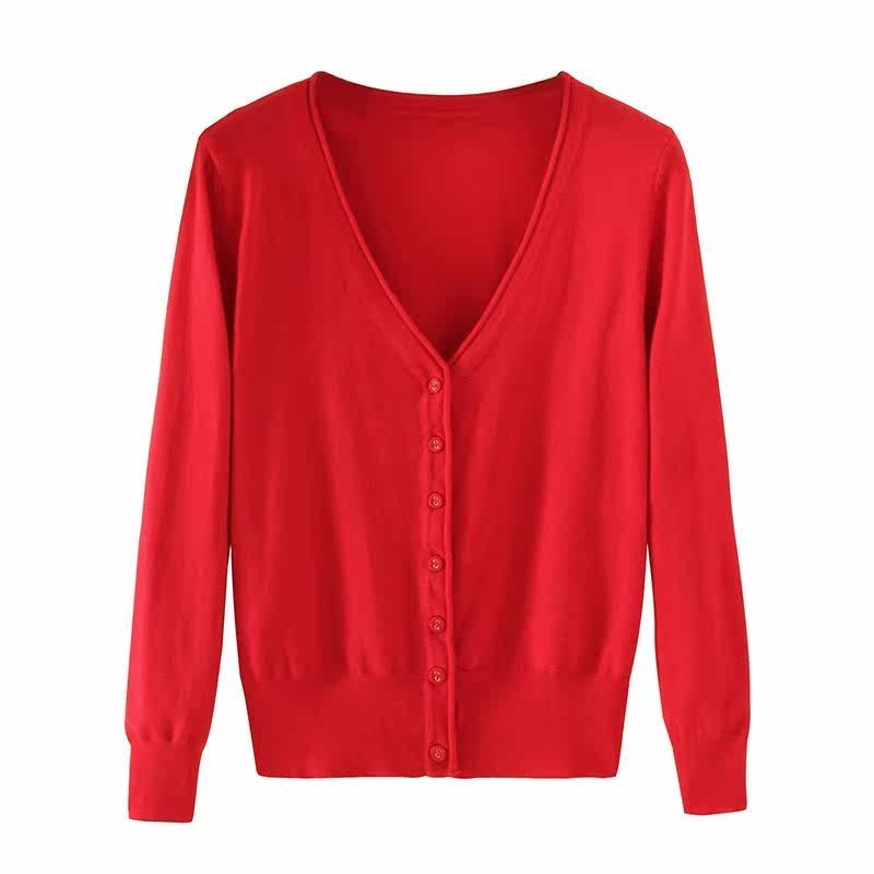 new edition Cardigan Sweater Famous V. XL Autumn Multi Buckle coat sweater knitting coatin the Women's clothing/Boutique , Wool sweater  category - from Buy2taobao.com to provide professional Taobao agent buy service