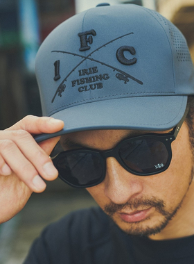 日本进口IFC CROSS ROD FLEXFIT DELTA MESH CAP帽子IFSS25-020