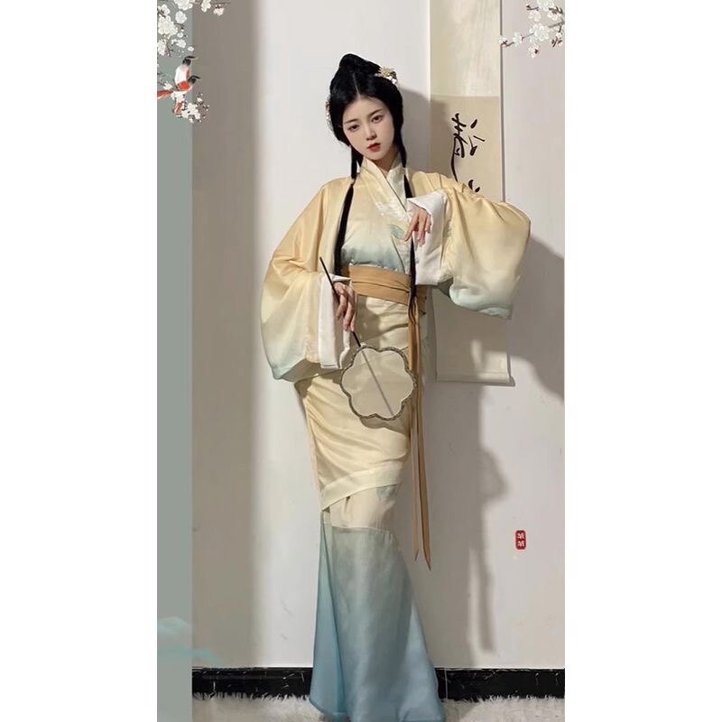 出租 | 汉服女款新品双绕鱼尾汉服连衣裙