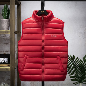 2025秋冬新款立领休闲棉马甲加肥加大码无袖背心外套2MJ86886-P45，男装背心/马甲，电商A076
