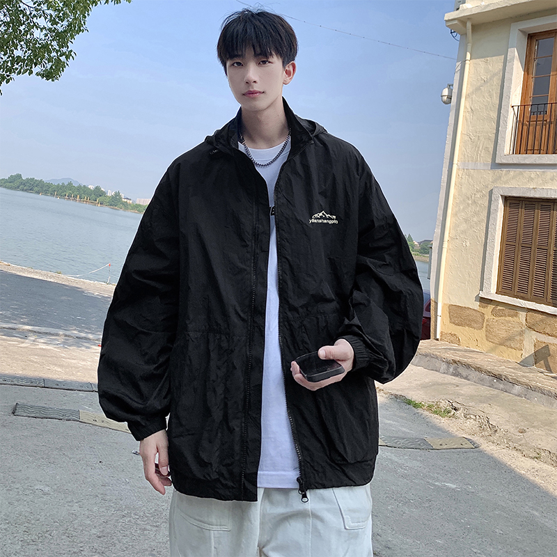 轻薄外套男女秋季宽松港风百搭情侣装夹克港风模特FS661-特P25，商品下架区商品下架区，电商A076