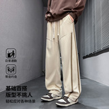 2025春秋季新款大码休闲裤直筒条纹卫裤潮流运动裤子CK2578-特P39，男装休闲裤，电商A076