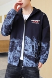 新款风夹克男秋季ins潮流拼色休闲外套褂子店主风6J，男装夹克，电商A076