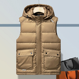 秋冬季工装棉马甲男士新款加厚大码多口袋外穿保暖背心MJ306-特65，男装背心/马甲，电商A076