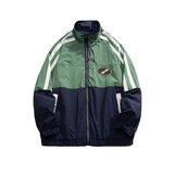 春秋季立领夹克男潮牌宽松百搭新款情侣外套港风模特2JK2310特P40，男装夹克，电商A076