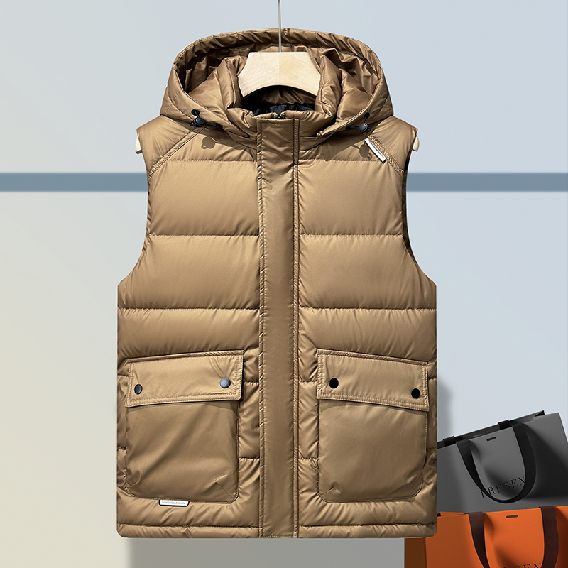 秋冬新款工装棉马甲男士加厚多口袋外穿保暖背心外套MJ306-特65，男装背心/马甲，电商A076