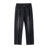 2025年夏季天丝牛仔裤男士宽松直筒阔腿长裤子无差价NZ6843-P50，商品下架区，电商A076