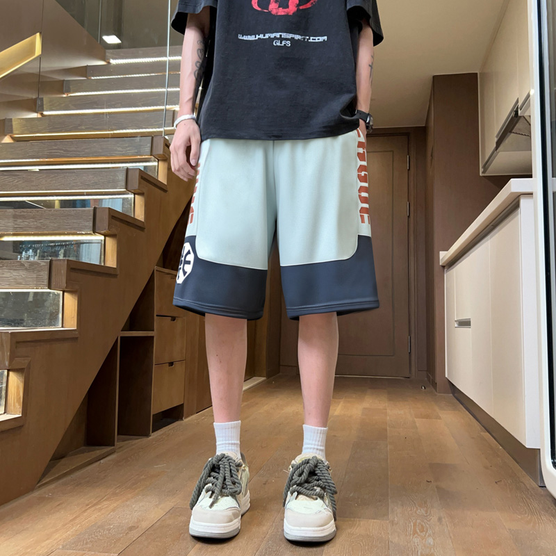 2025新款夏季速干篮球五分裤青少年潮流宽松运动短裤057-特P26，男装牛仔裤，电商A076