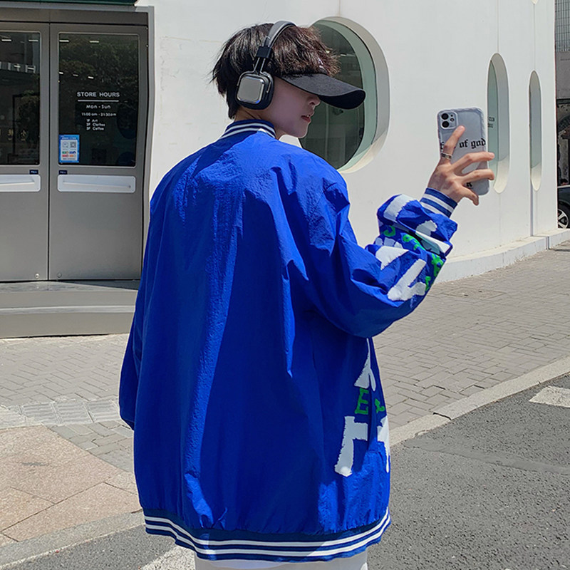 夏季透气防晒衣男外套超薄速干美式棒球服无差价FS5982-特P20,男装夹克,电商A076
