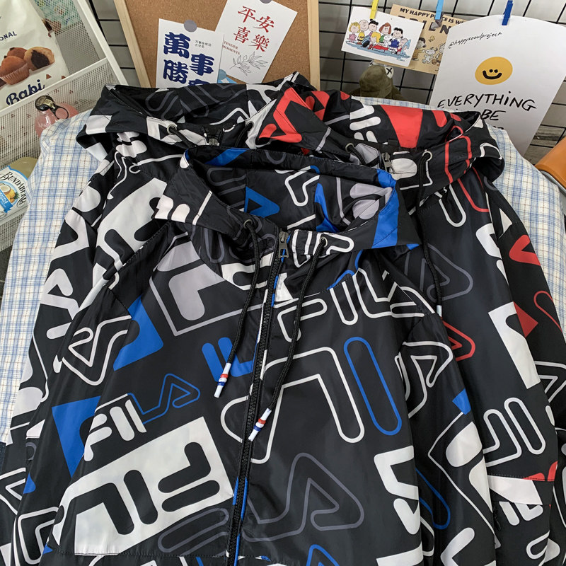 休闲夹克男士秋季新款韩版连帽外套褂子港风摆拍图15J,男装夹克,电商A076