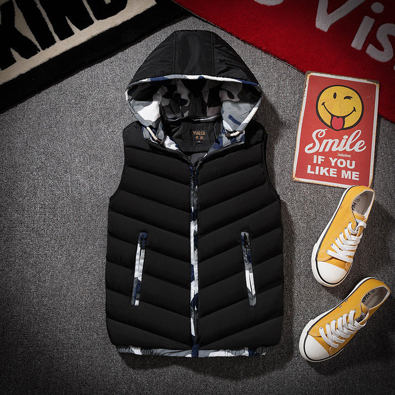 羽绒棉马甲男女秋冬情侣中性风坎肩港风外套白墙挂拍MJ602，男装背心/马甲，电商A076